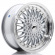 Japan Racing JR9 17x7,5 ET20-35 Undrilled Silver w/Machined Lip+Silver Rivets Japan Racing JR9 17x7,5 ET20-35 Undrilled Silver w/Machined Lip+Silver Rivets