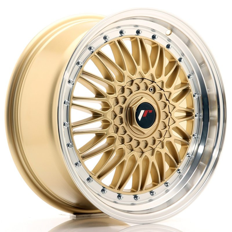 Japan Racing JR9 18x8 ET35 5x100/120 Gold w/Machined Lip