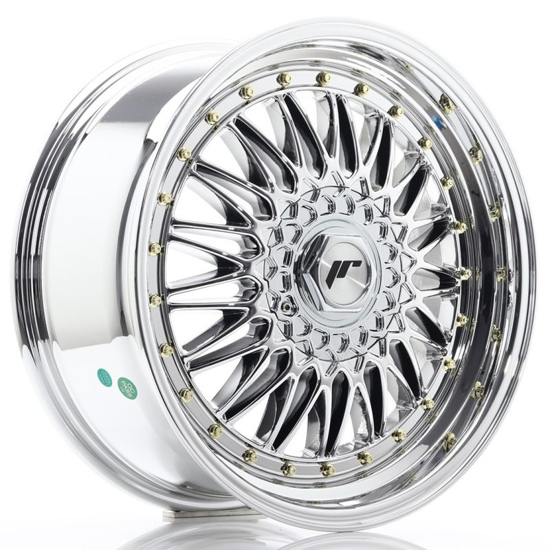 Japan Racing JR9 18x8 ET35-40 Undrilled Chrome