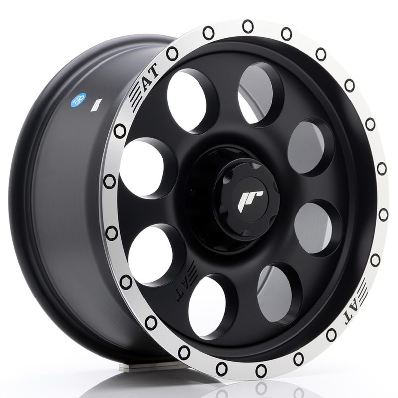 Japan Racing JRX4 17x8.5 ET20-35 Undrilled Matt Black w/Machined Lip