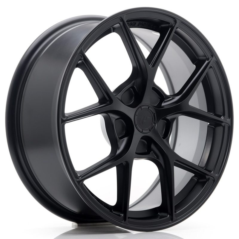 Japan Racing SL01 17x7 ET20-40 5H Undrilled Matt Black