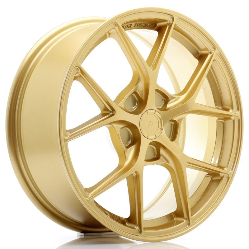 Japan Racing SL01 17x7 ET20-40 5H Undrilled Gold