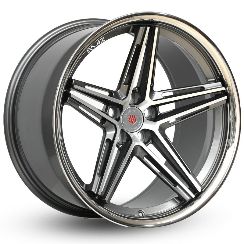 Imaz Wheels FF6 8,5x19 ET38 HUB 74,1 Gunmetal SS-Lip