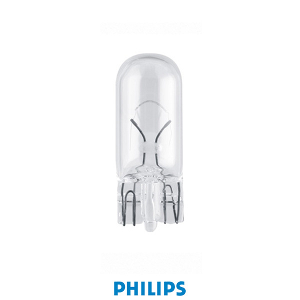 Philips Light bulb 12V 5W W2,1x9,5d