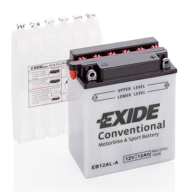 Motorcycle battery 4564 EXIDE MC EB12AL-A 12Ah 165A(EN)