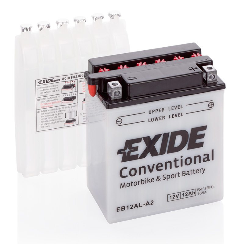 Motorcycle battery 4579 EXIDE MC EB12AL-A2 12Ah 165A(EN)