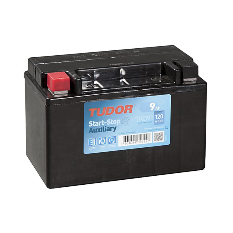 Backup-battery TK091 TUDOR EXIDE START-STOP AUXILIA 9Ah 120A(EN)