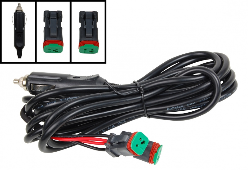 Cabling Deutsch DT for cigarette outlet - Double