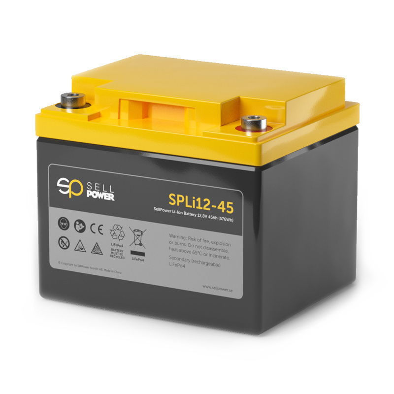 Battery SellPower SPLi LITIUM 45Ah 576Wh 12,8V