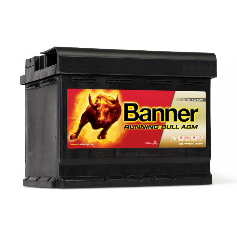 Battery BANNER AGM 60Ah 600A(EN)